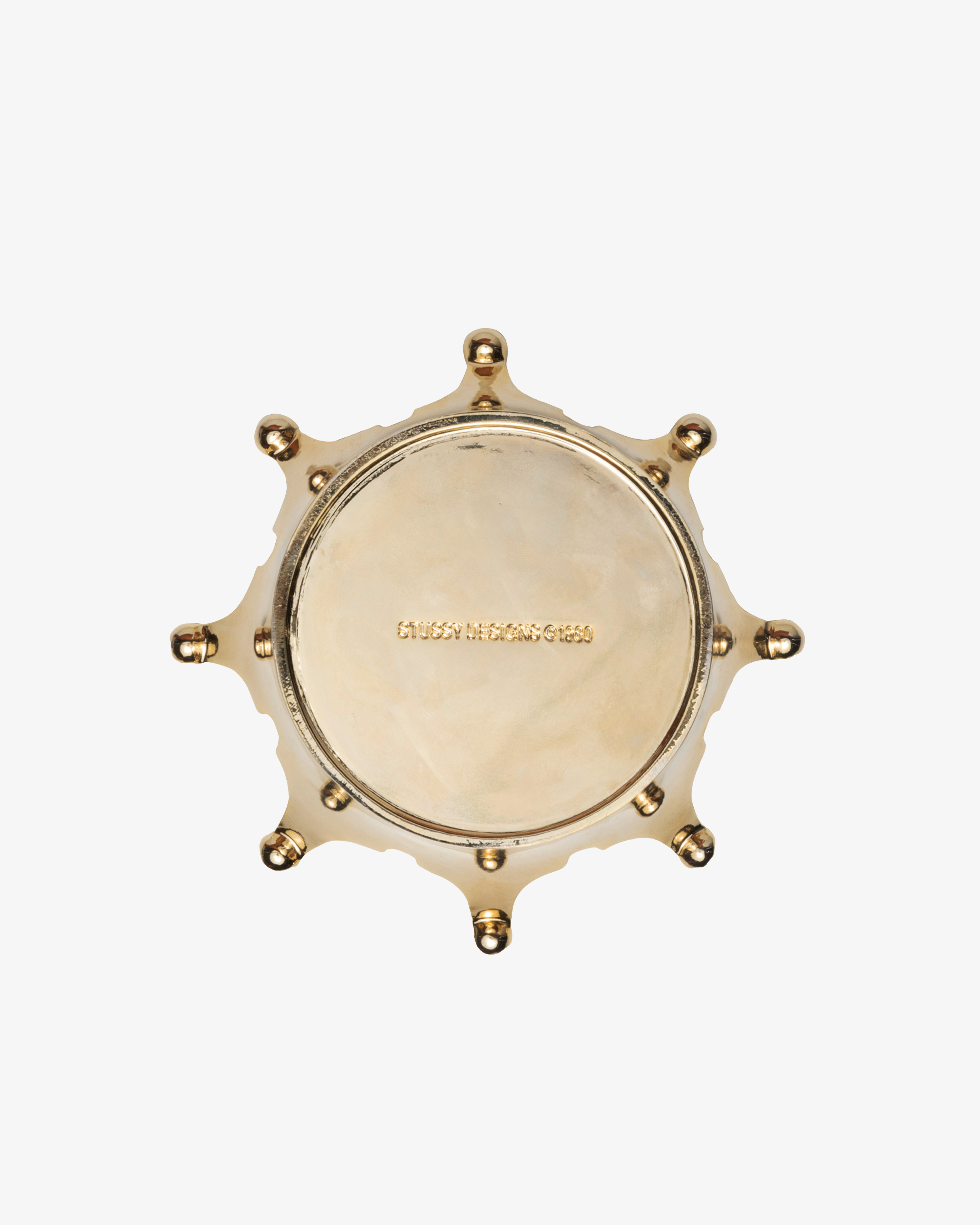 Stussy: Crown Ashtray (Brass) | DSMS E-SHOP